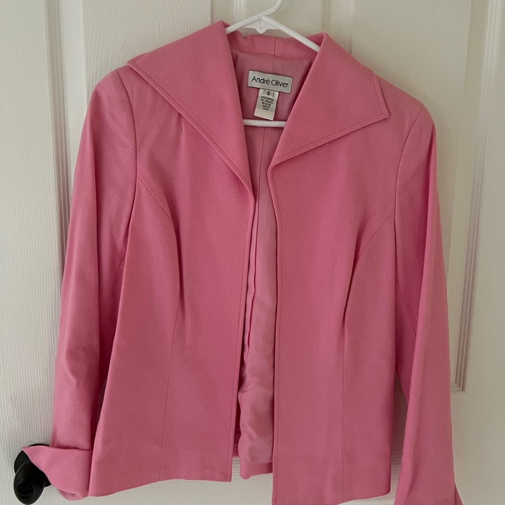 Andre Oliver Pink Women's Jacket
